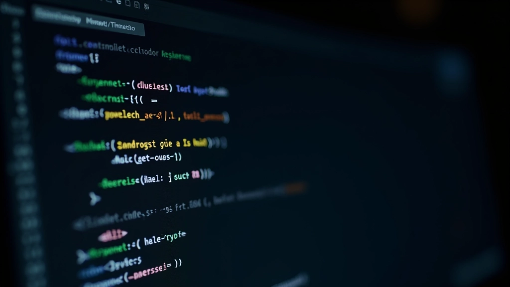 Code editor displaying structured data schema markup and JSON-LD implementation